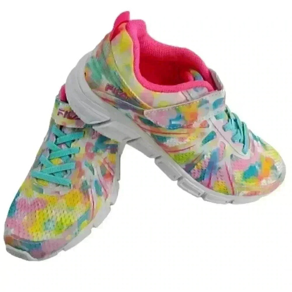 Fila Kid's Fraction Strap Sneakers Size Kid 4 - Picture 1 of 10